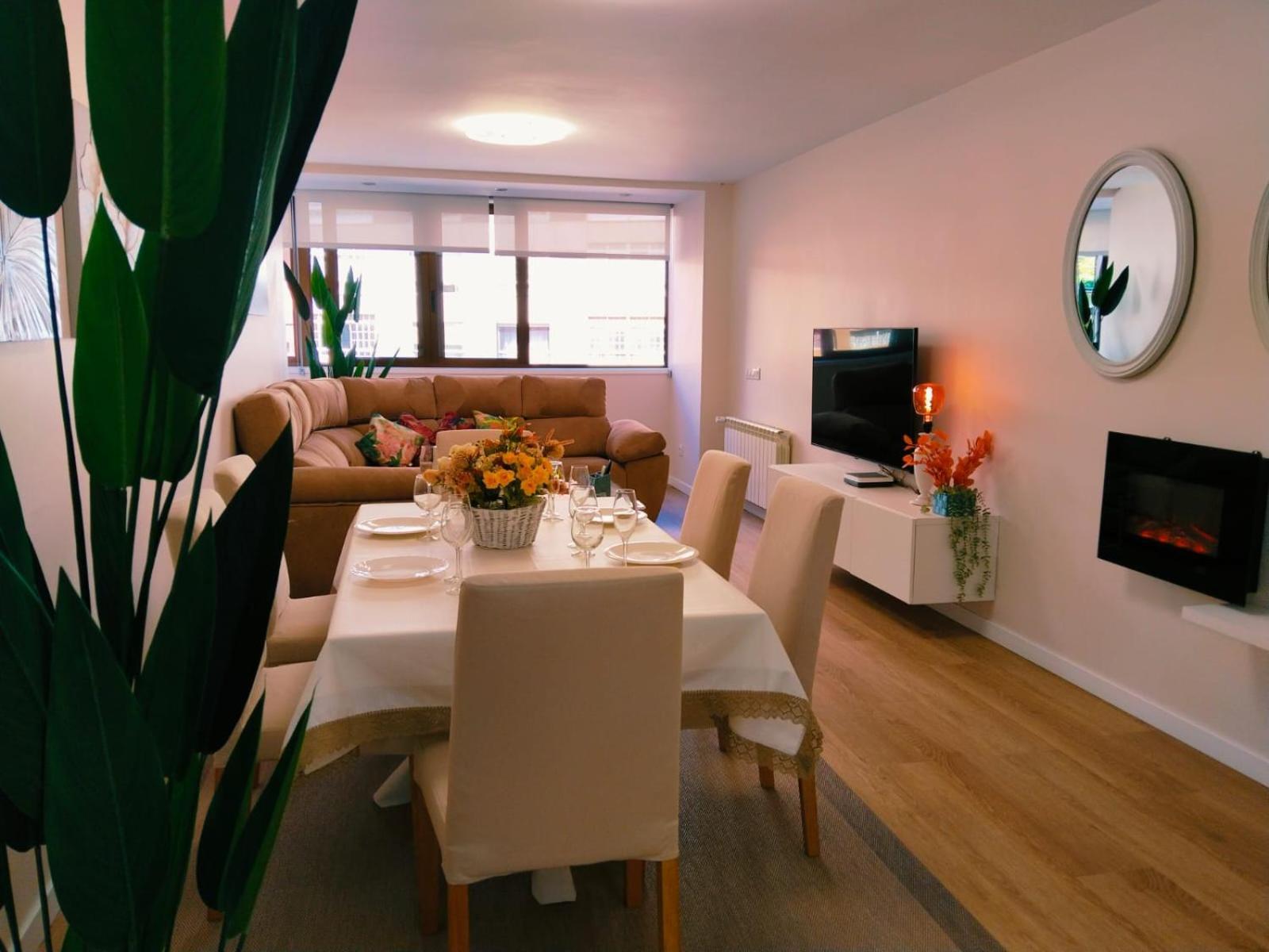Apartamento Centrico De Lujo El Paraiso Vigo Exterior foto